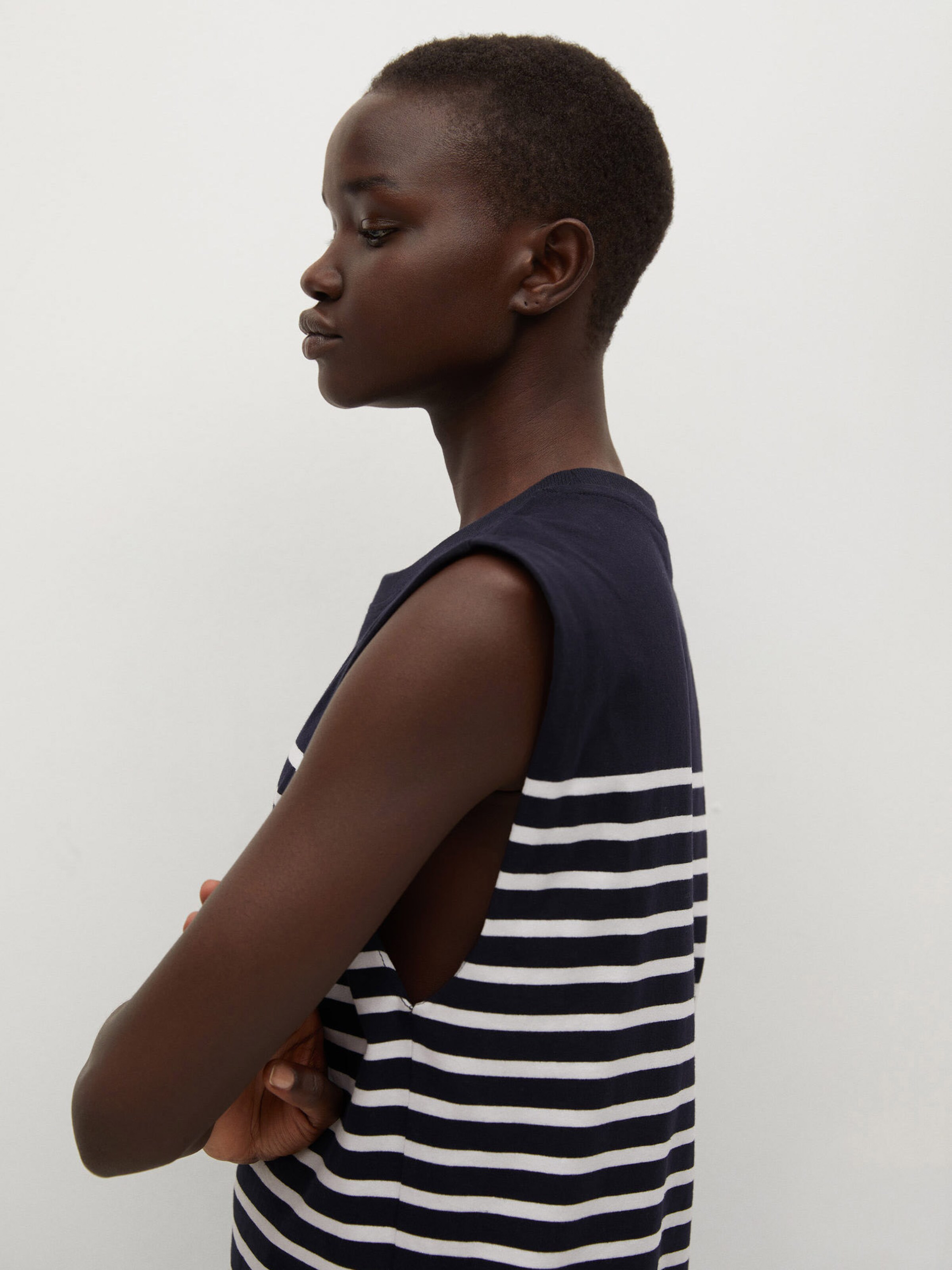 Frauen Große Größen MANGO Kleid 'PICASA' in Navy - ZA45759 Frauen Große Größen MANGO Kleid 'PICASA' in Navy - ZA45759