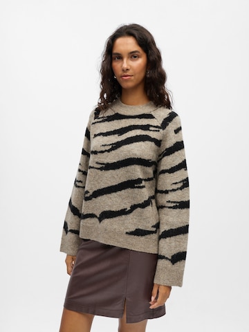 OBJECT Sweater 'OBJDiana' in Brown: front