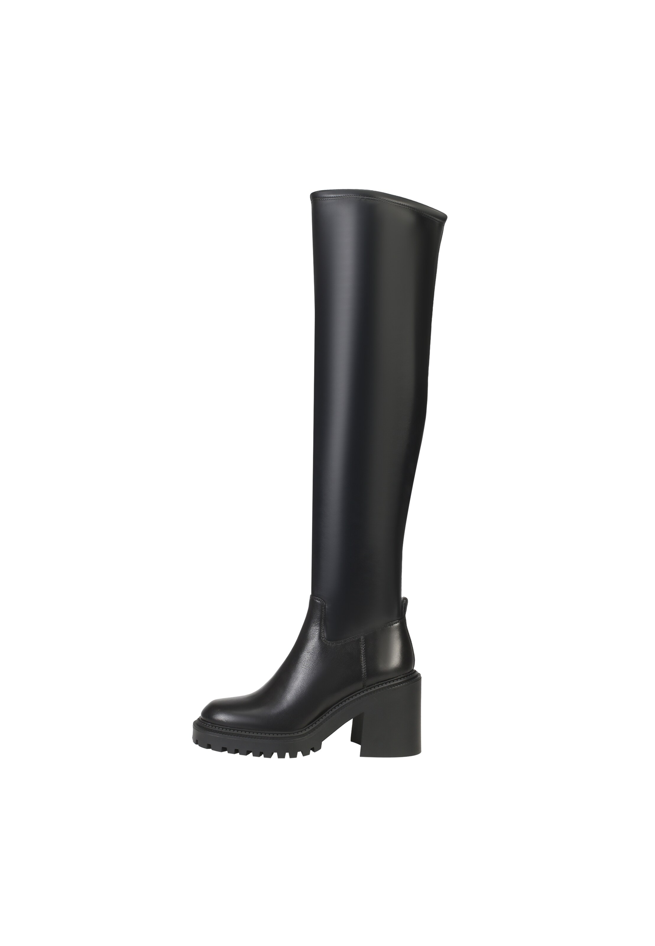 Frauen Stiefel Ekonika Overknees in Schwarz - GF35269 Frauen Stiefel Ekonika Overknees in Schwarz - GF35269