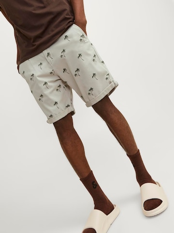 JACK & JONES - Regular Calças chino 'Bowie' em bege