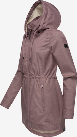 Manteau fonctionnel 'Dakkota II' Ragwear en violet