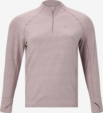 Q by Endurance Functioneel shirt 'Fermier' in Roze: voorkant