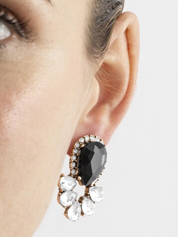 Luxenter Earrings 'Likore' in Black