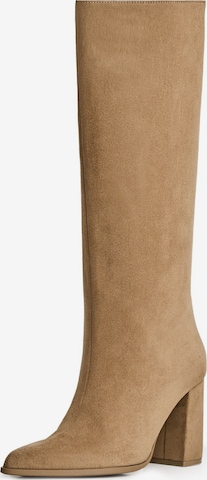 Bershka Saappaat värissä ruskea: etupuoli