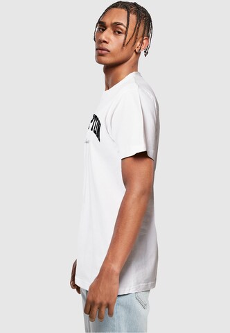 T-Shirt 'Compton Los Angeles' Mister Tee en blanc