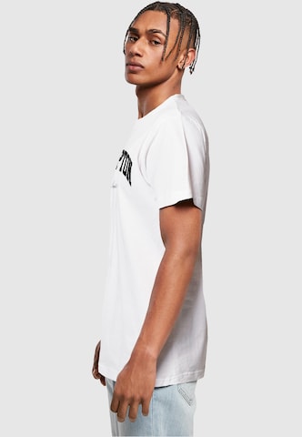 Mister Tee Shirt 'Compton Los Angeles' in Wit