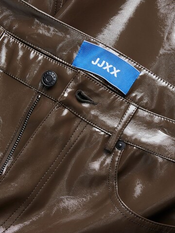 JJXX Loosefit Παντελόνι 'Kenya' σε καφέ