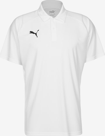 T-Shirt fonctionnel 'Liga' PUMA en blanc : devant
