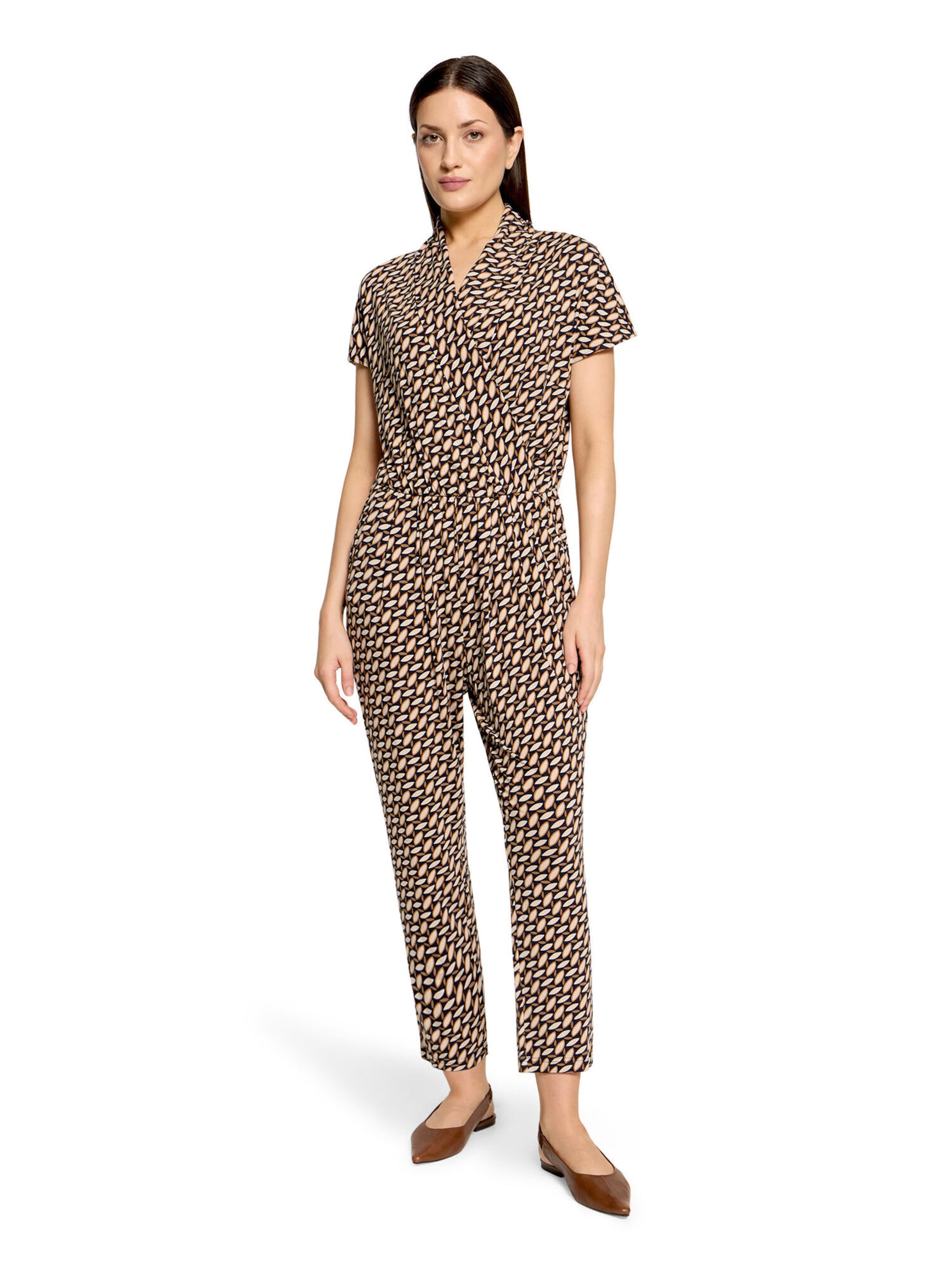 Tuta jumpsuit di Betty Barclay in marrone: frontale