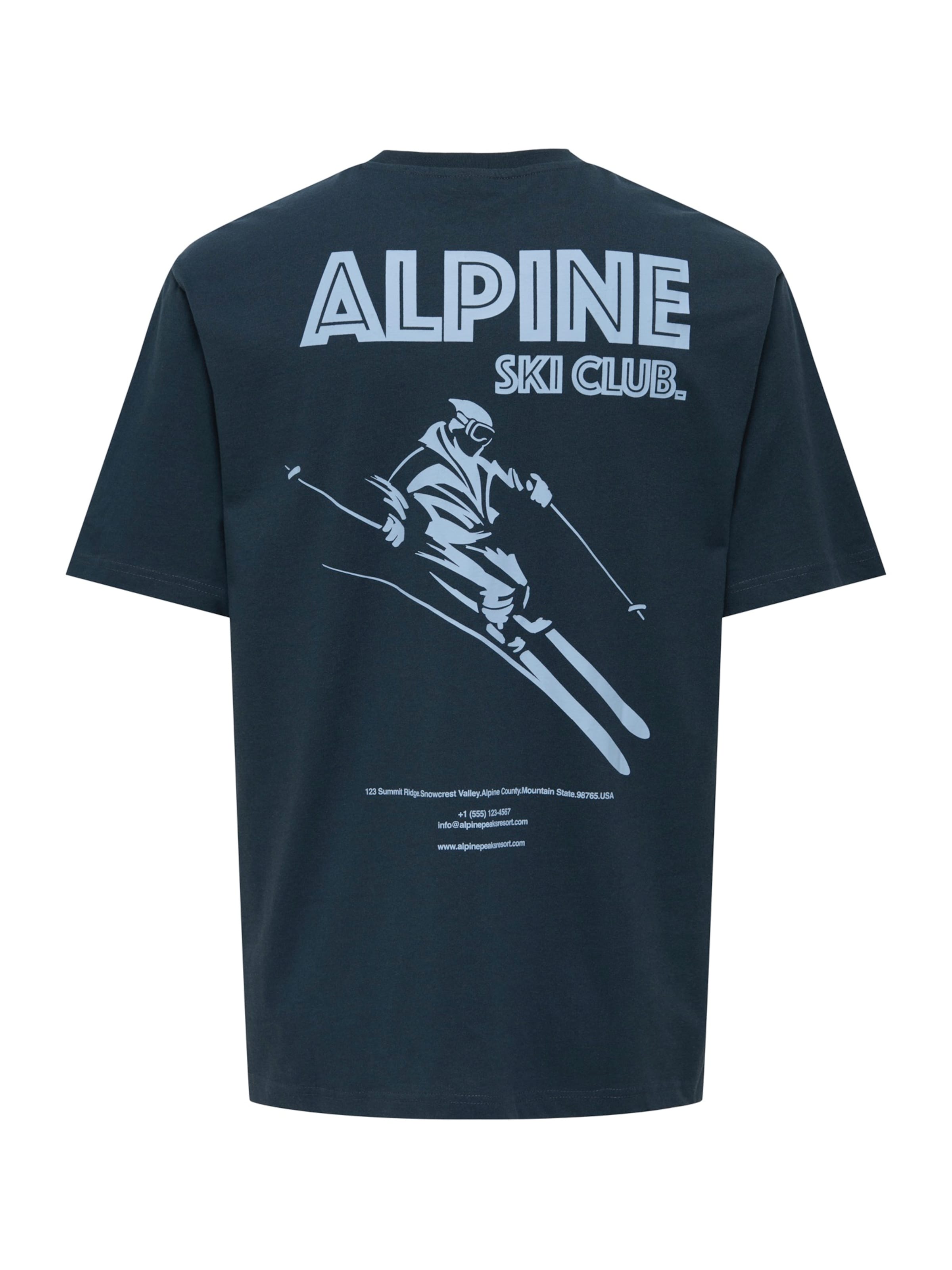 Only & Sons Shirt 'ONSMILO' in Blauw