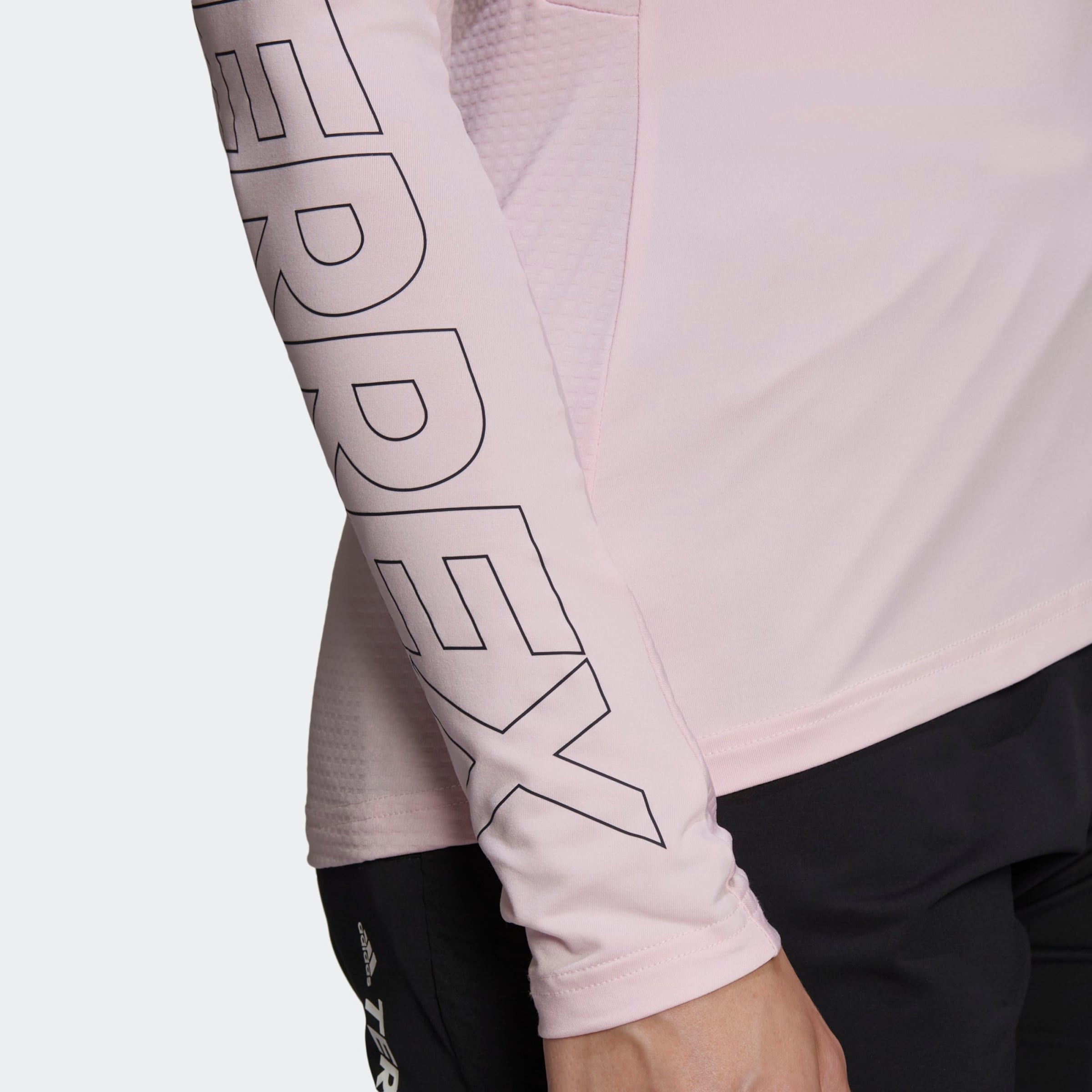 Femme T-shirt fonctionnel Xperior adidas Terrex en Rose Pastel 