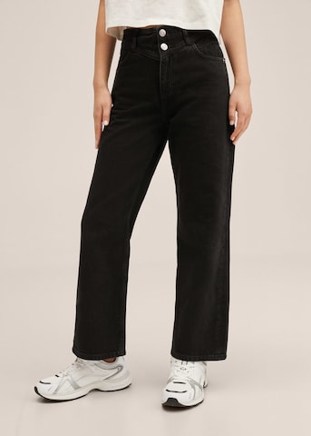 MANGO TEEN Regular Jeans 'Juliette' in Schwarz: predná strana