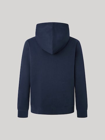 Pepe Jeans Zip-Up Hoodie 'JOE' in Blue