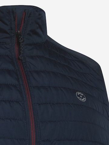 Jack & Jones Plus Bodywarmer in Blauw