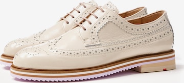 LLOYD Lace-Up Shoes in White: front