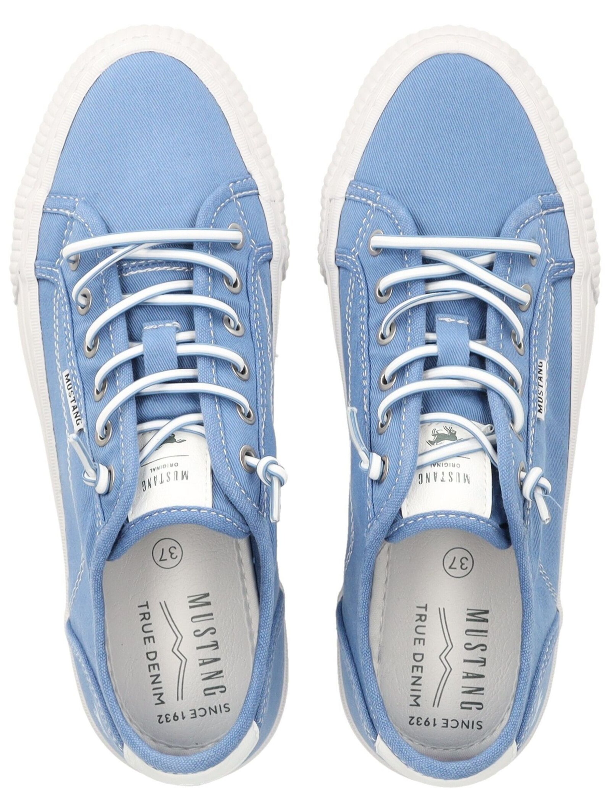 MUSTANG Platform trainers in Blue