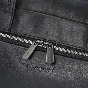 Borsa portadocumenti 'Vintage Bill' di Plevier in nero