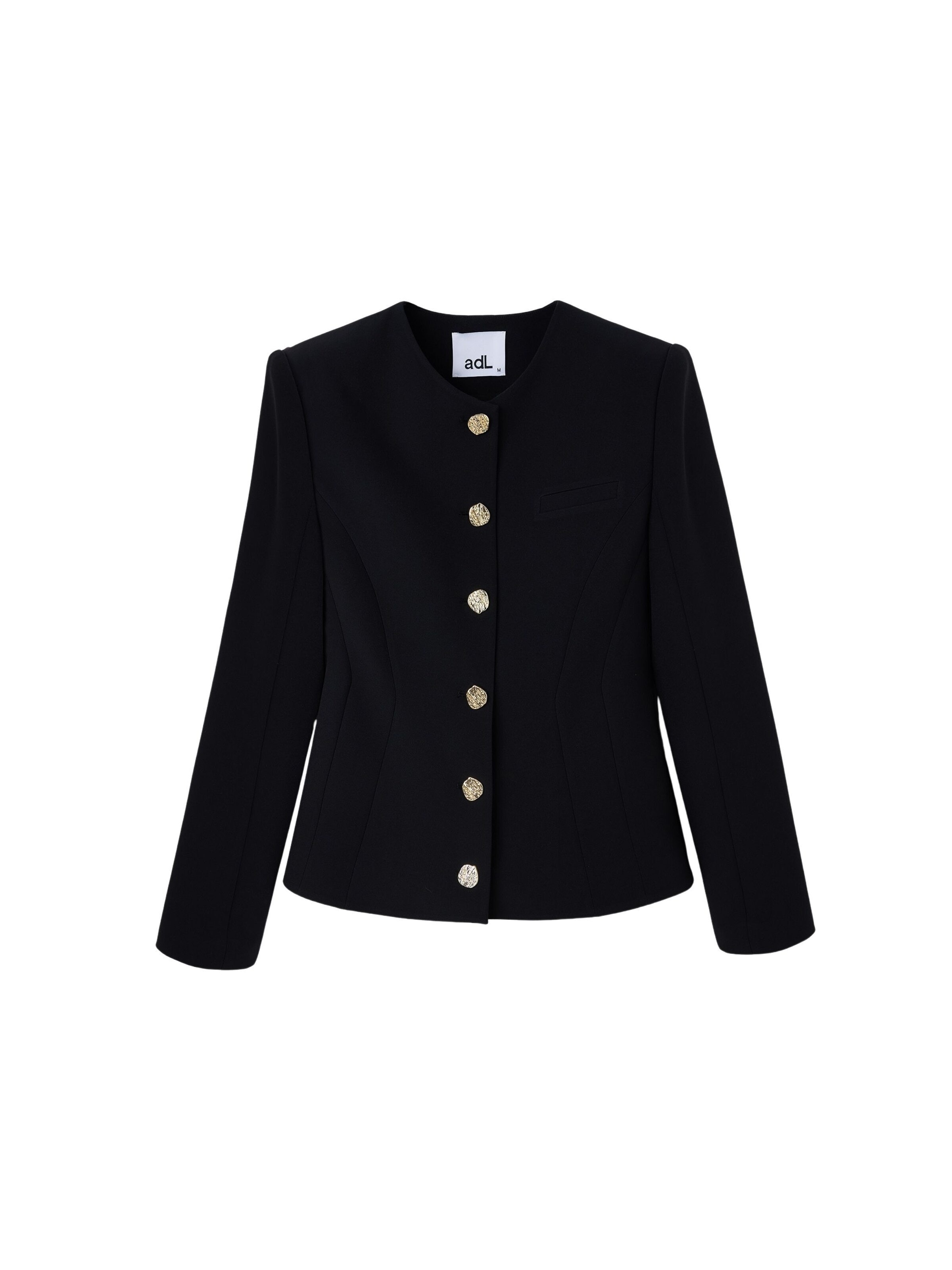 adl Blazers in Zwart: voorkant