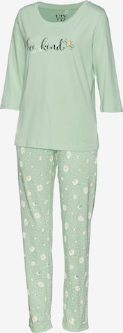 VIVANCE - Pijama em verde: frente