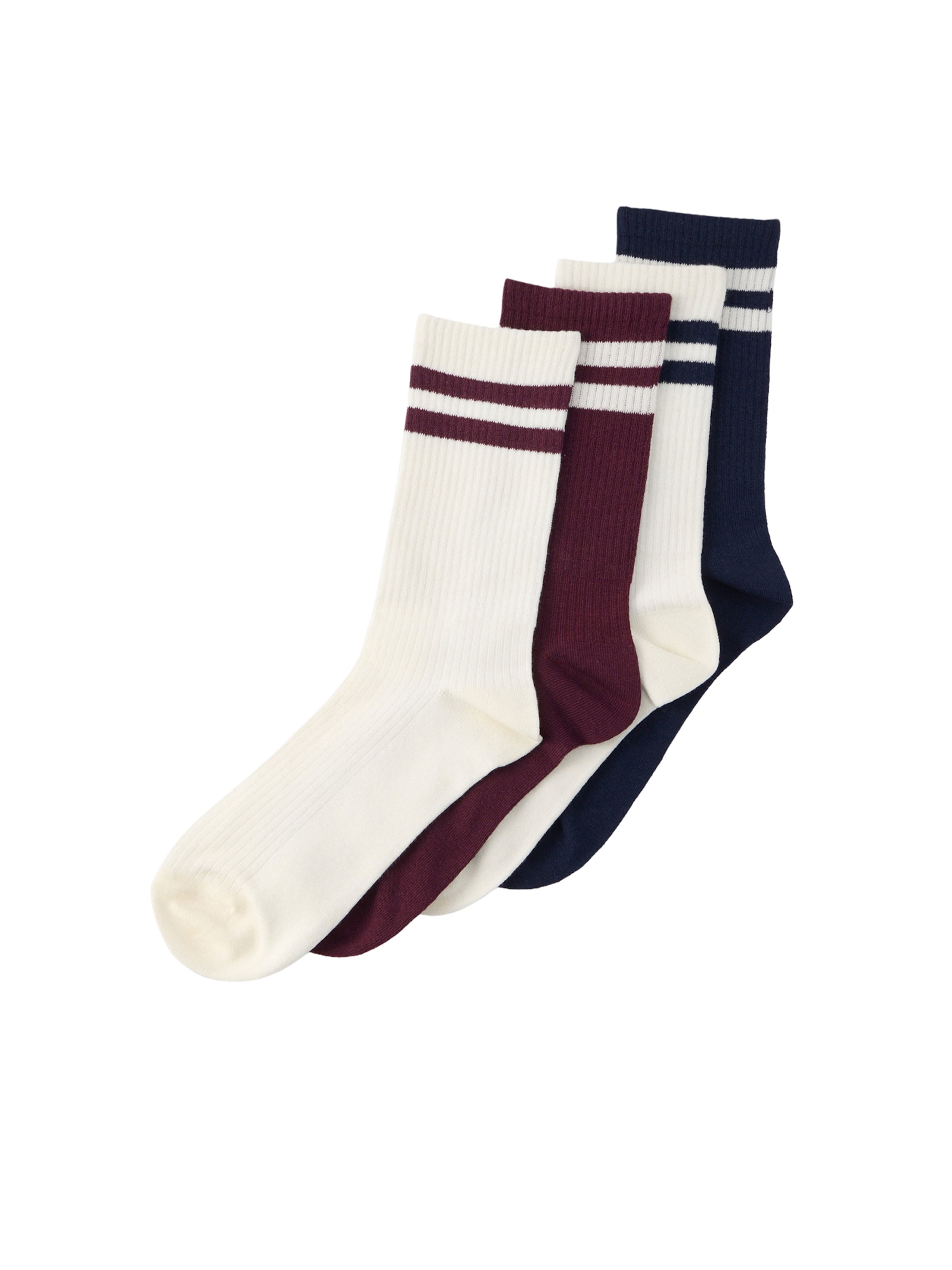 Lindex Κάλτσες 'Varsity' σε μπλε: μπροστά