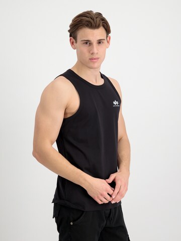 ALPHA INDUSTRIES - Camiseta en negro
