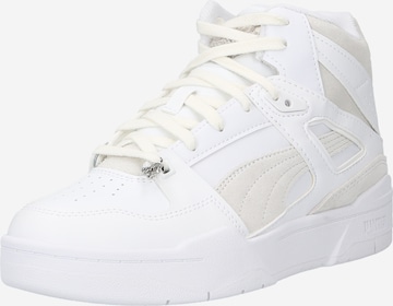 PUMA Sneakers hoog in Wit: voorkant