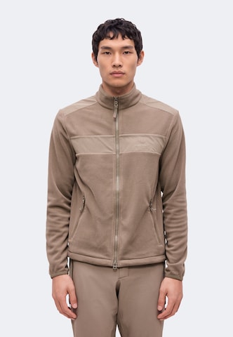 Bogner Fire + Ice Funktionele fleece-jas 'JOSH4' in Bruin: voorkant