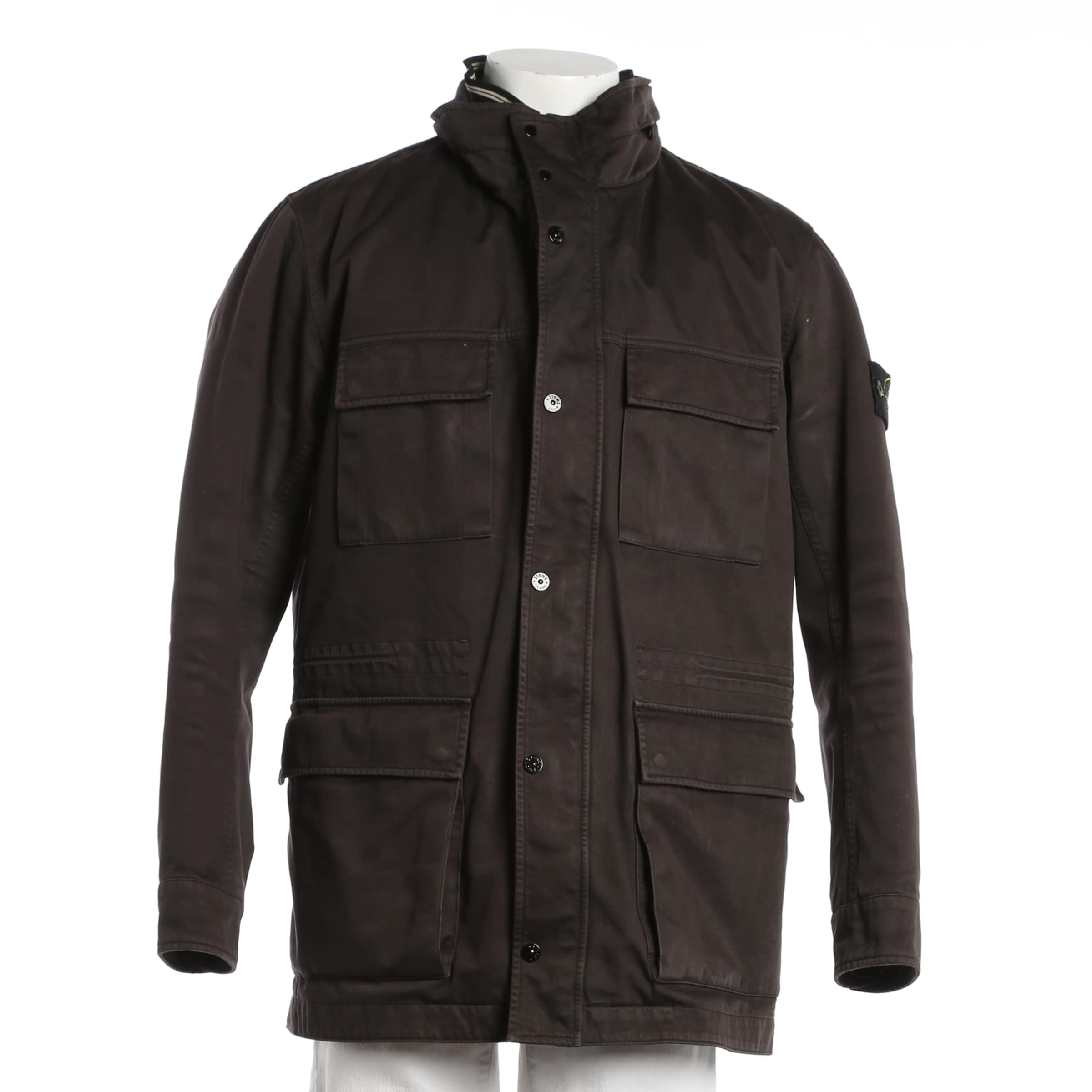 Stone Island Jacket & Coat in XL in Brown: front