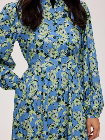 Robe-chemise 'Jana' SELECTED en bleu