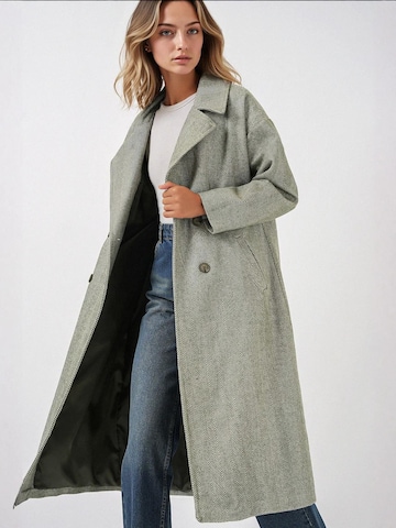 Bigdart - Sobretudo meia-estação em verde