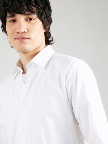 JOOP! Regular fit Srajca 'Pierce' | bela barva