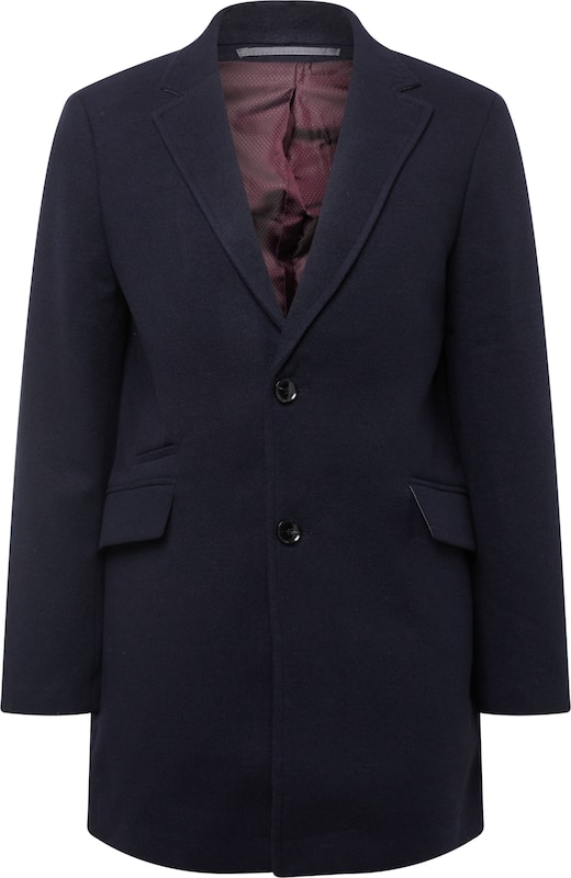 BURTON MENSWEAR LONDON Mantel in Navy BURTON MENSWEAR LONDON Mantel in Navy