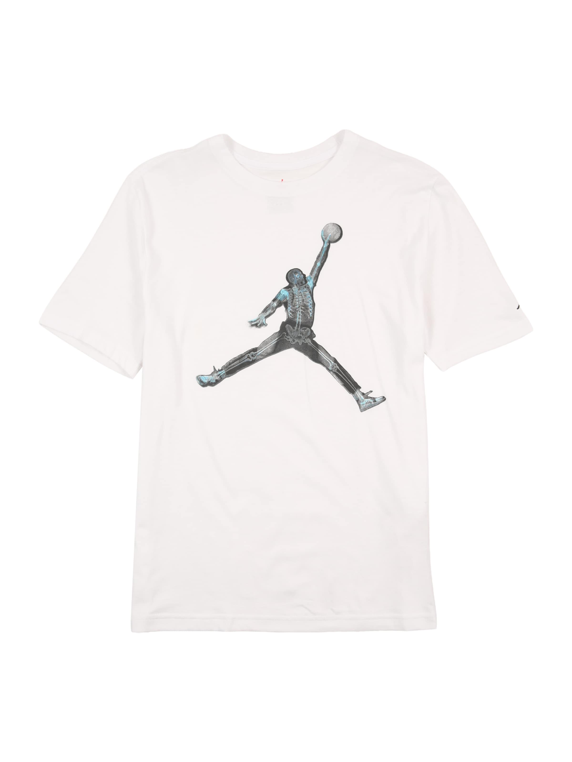 Jordan Póló 'SKELETON' - fehér: elől