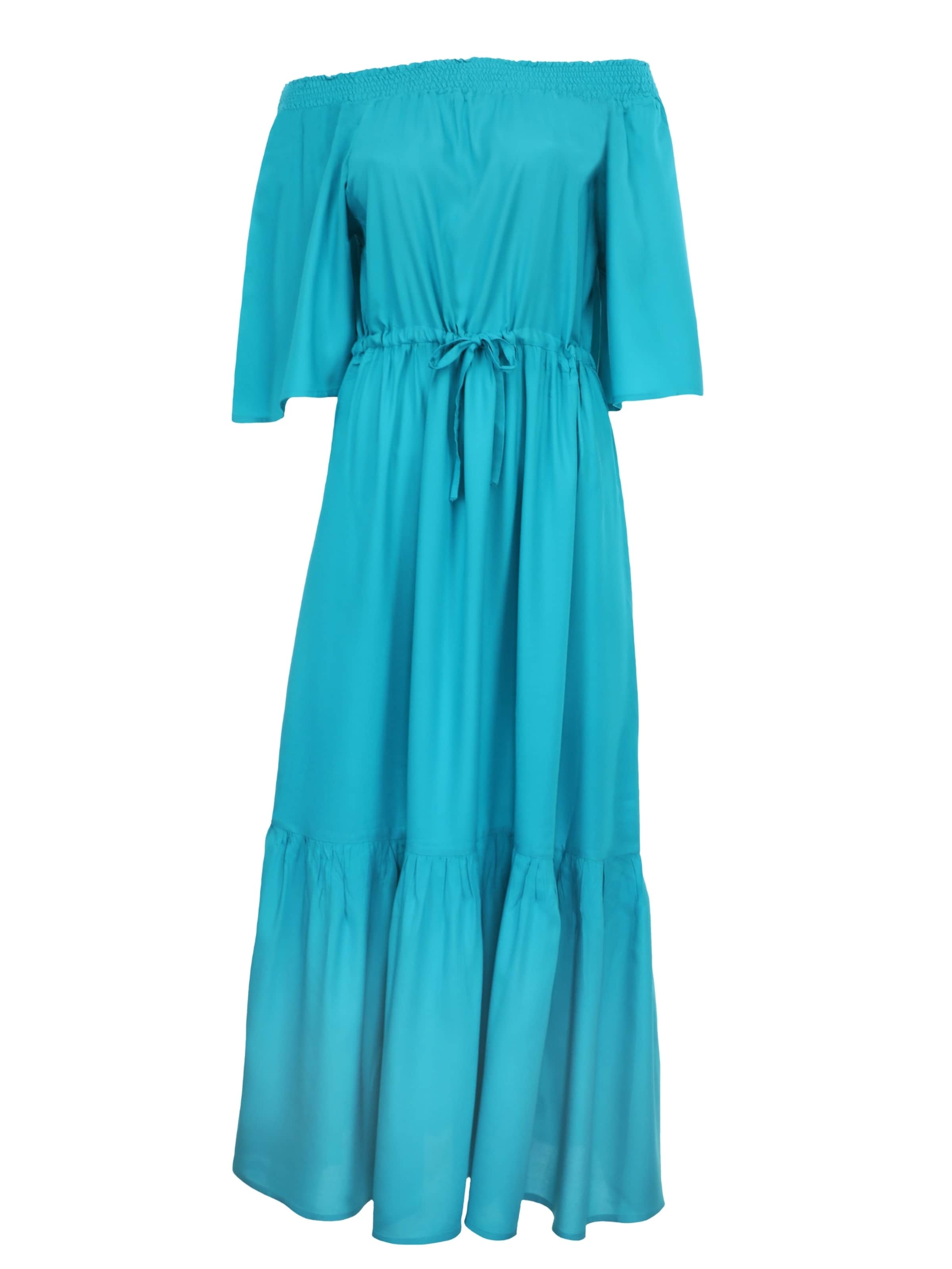 VIVID Plážové šaty – zelená: přední strana