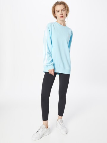 ADIDAS SPORTSWEARSkinny Sportske hlače 'Optime Luxe' - crna boja