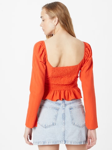 TOPSHOP Blouse in Red