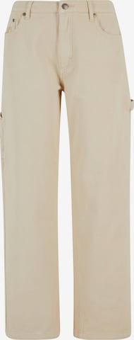 Karl Kaniregular Hlače - bež boja: prednji dio