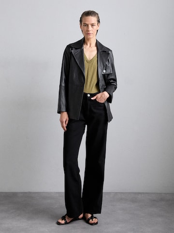 rag & bone - Acampanado Pantalón 'MIRAMAR' en gris