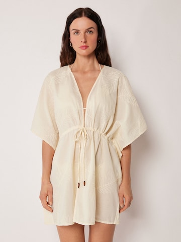 CALZEDONIA Kimono in White: front