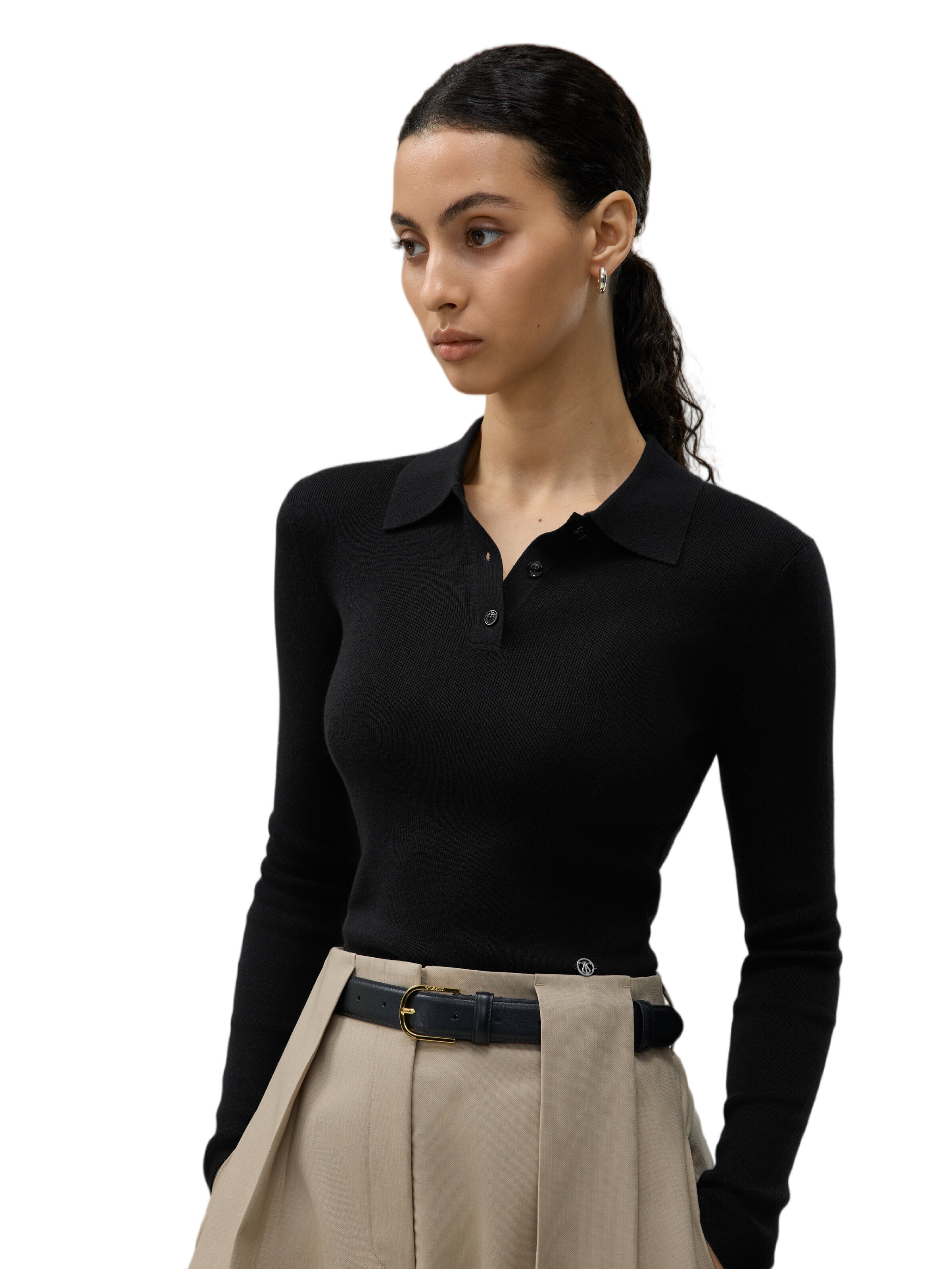 Lilysilk Trui in Zwart