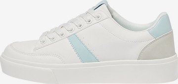 Pull&Bear Låg sneaker i blå