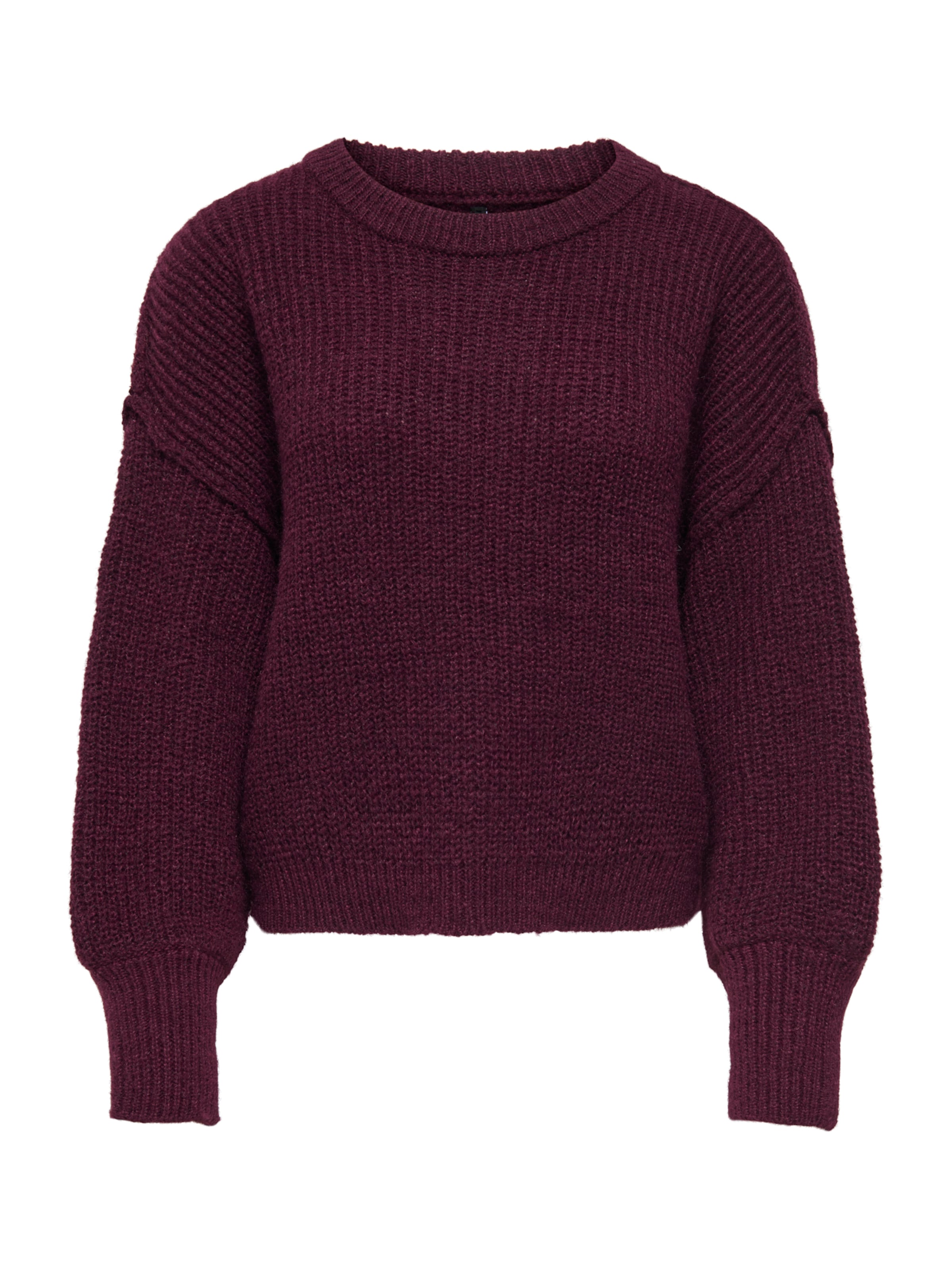 ONLY Sweter 'ONLMALLY' w kolorze czerwony: przód