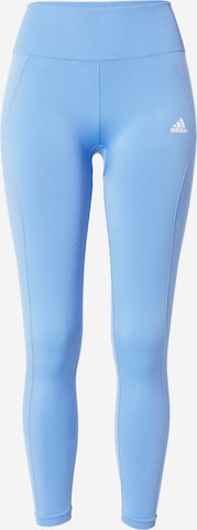 ADIDAS SPORTSWEAR Sportbroek 'Aero' in Blauw: voorkant