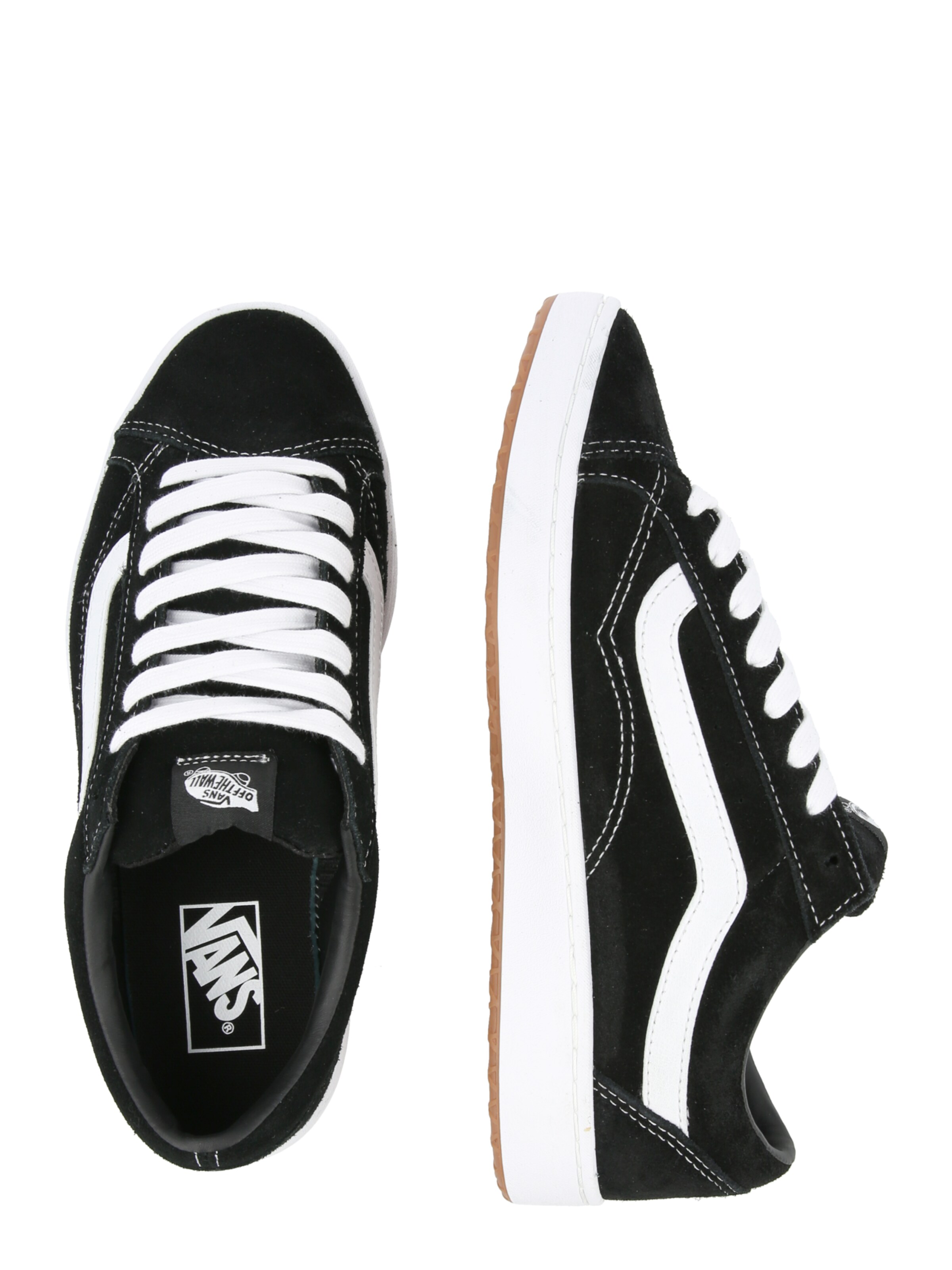 VANS Низкие кроссовки 'OLD SKOOL' в Черный