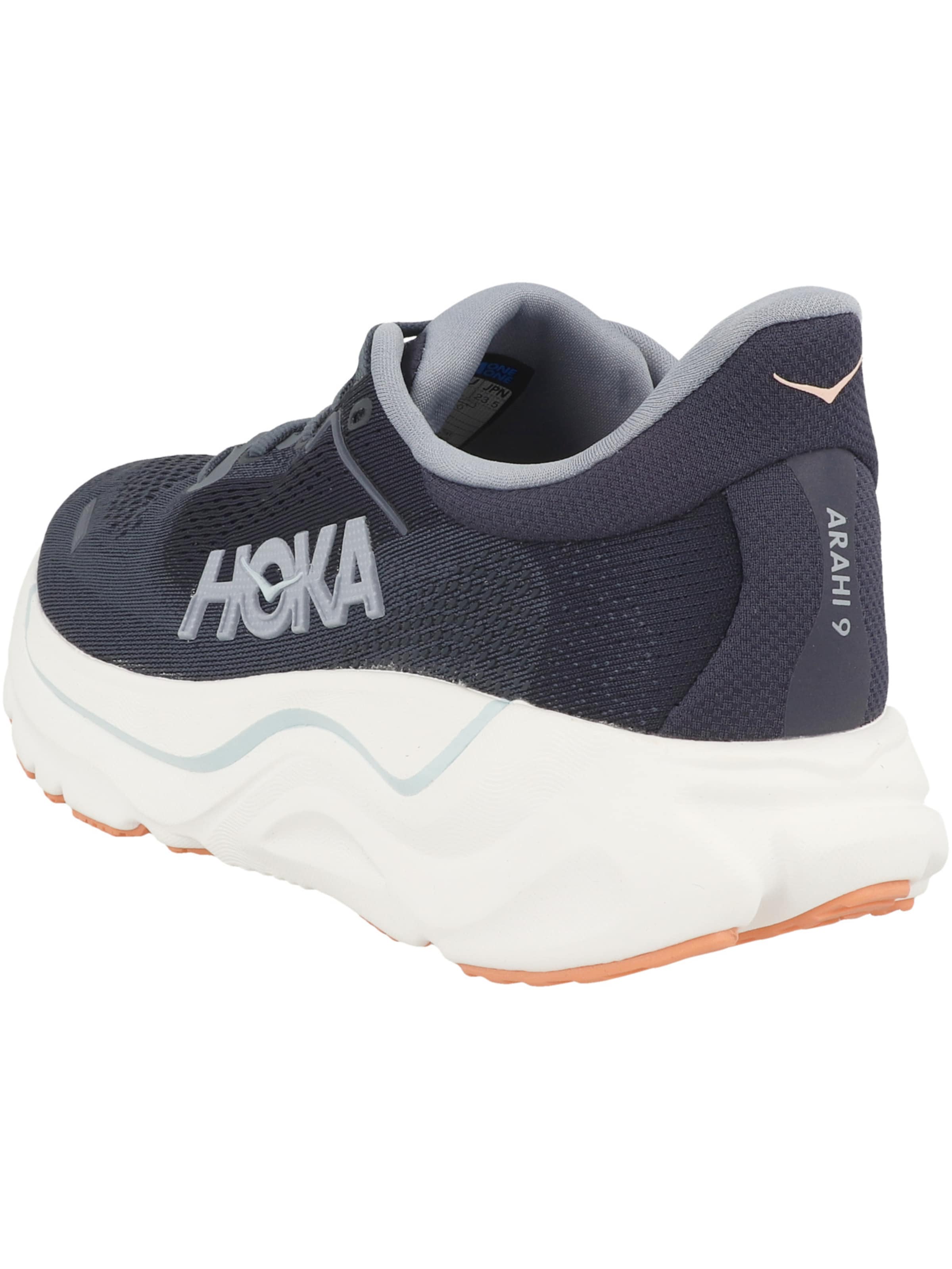 Chaussure de course 'Arahi 9' HOKA en bleu : derrière