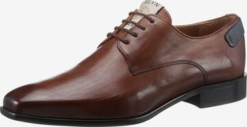 MELVIN & HAMILTON Lace-Up Shoes in Brown: front