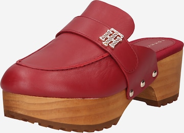 TOMMY HILFIGER Clogs in Red: front
