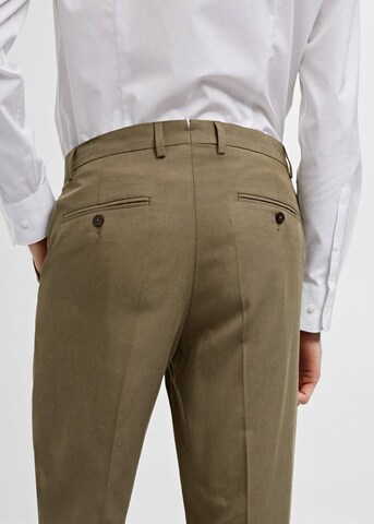 MANGO MAN Regular Pantalon 'Amalfip' in Groen