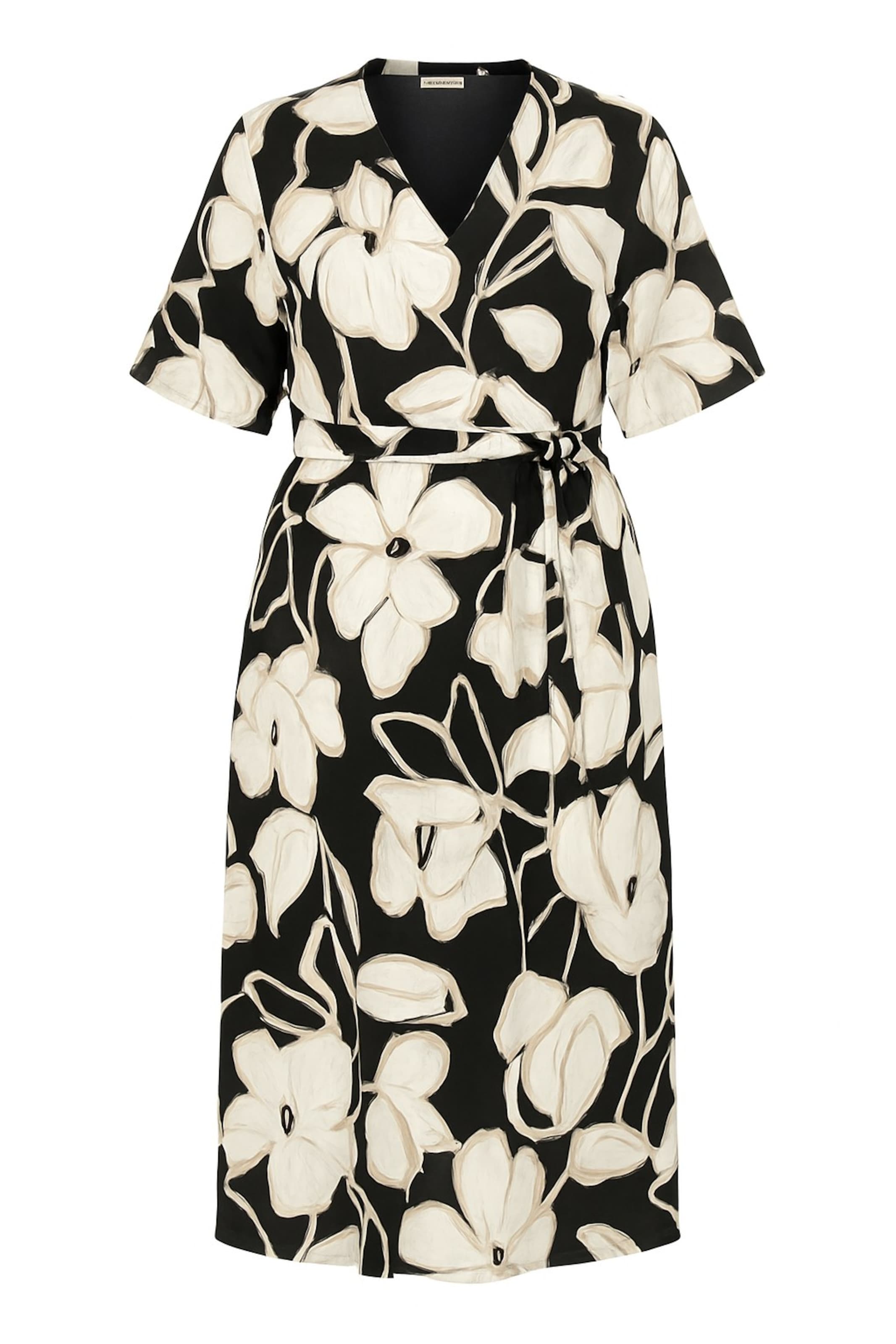 Stil Diva Kleid in Schwarz: Vorderseite