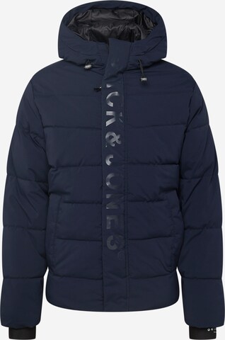 JACK & JONES Winterjacke in Blau: predná strana